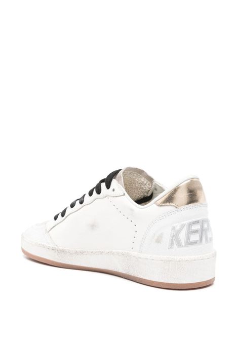 Sneakers ball star in bianco e argento Golden Goose - donna GOLDEN GOOSE | GWF00117F00612410358